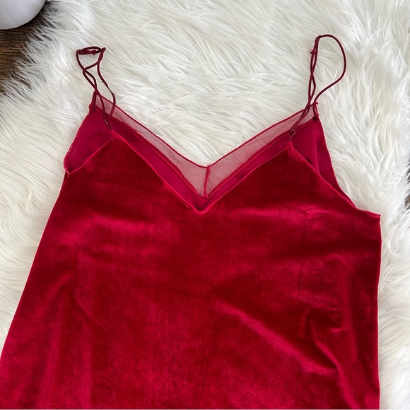 Red Velvet Top - Picture 4 of 4